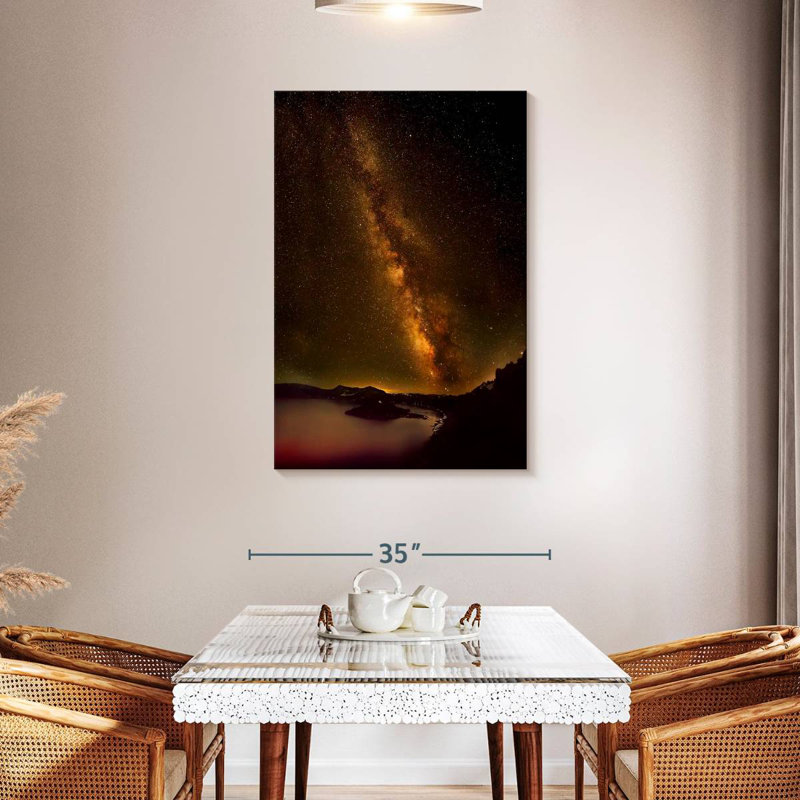 Oberle Crater Lake Milky Way, 45" H x 30" W
