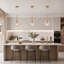 1 - Light Gold Pendant