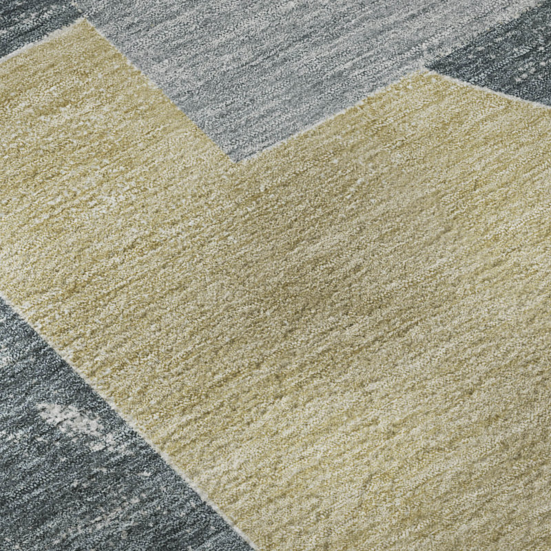 Premium Machine Washable Mehara AMF1692 Mid Century Rug, Rectangle 8' x 10'