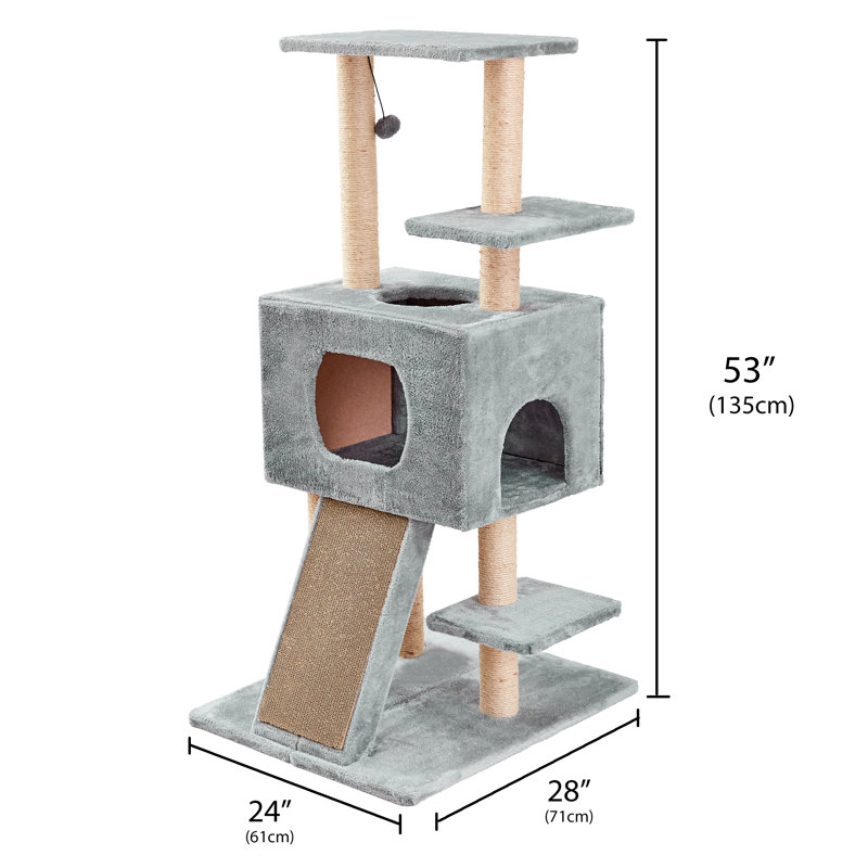 Dasaki 52.5'' H Cat Tree
