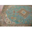 Tapis géométrique bleu traditionnel 6 x 9
