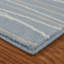 Tapis bleu abstrait Ky-85213394