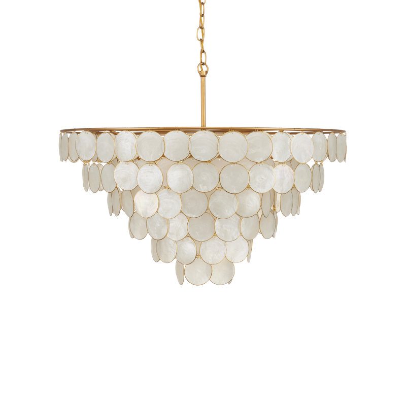 Bon Vivant 5 - Light Wrought Iron Dimmable Tiered Chandelier