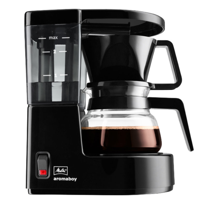 Melitta Aroma Boy Filter Coffee Machine, Black