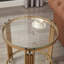 Table d'appoint avec pieds en verre Harp-Style-418074184