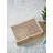 Roehl Brown Bamboo and Fir Wood Woven Box