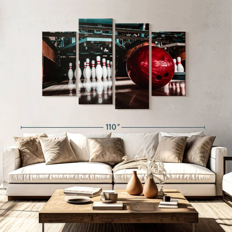 Bowling lane Sireci, H 54 po x l 84 po