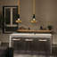 Waynoka 2 - Light Black Pendant
