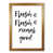 Honey Oak Frame selected