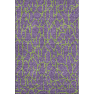 Premium Machine Washable Guada AMF1023 Geometric Rug