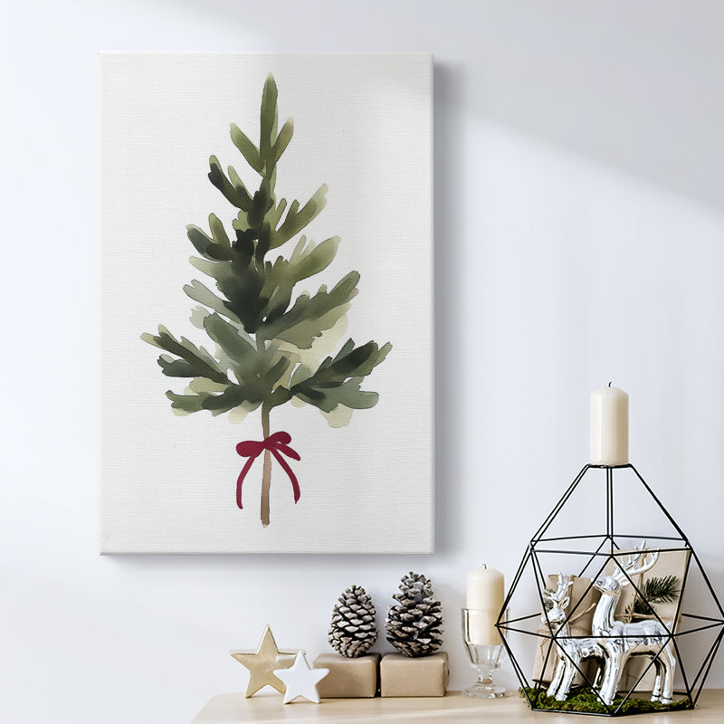 Art des Fêtes de Noël - Toile tendue avec châssis DCCLxxxvii, H 24 po x l 16 po