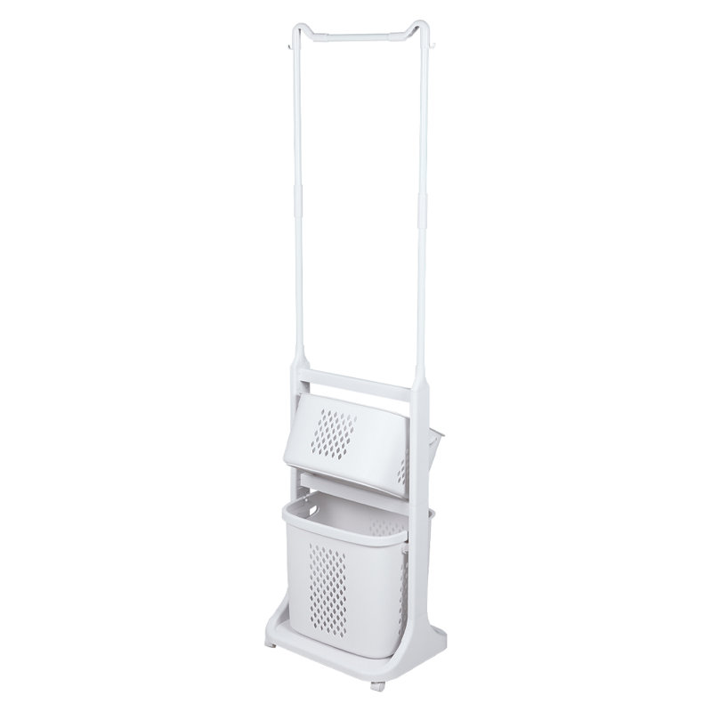 Plastic Laundry Basket with Handles