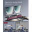 Aliyanah L-Shaped Metal Base Computer Desk-1060791377-1060791381