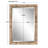 Alcide Metal Rectangle Wall Mirror