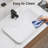 Ceramic Undermount Bathroom Sink 22.05" X 15.36" X 6.7" - White Porcelain Vessel Basin, Seamless Design For Vanity Countertop-125438525