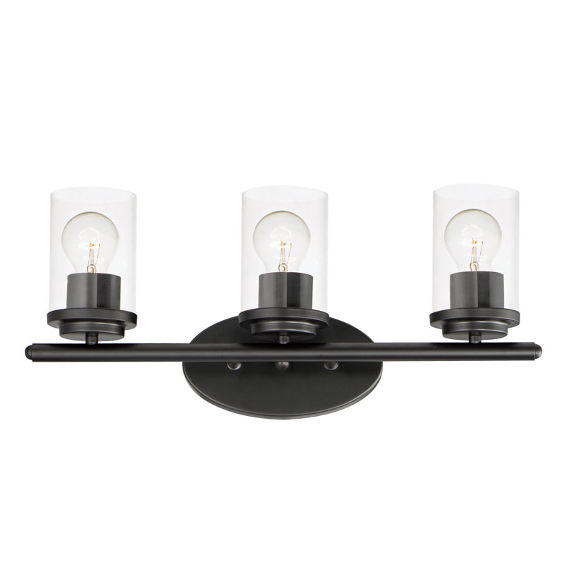 Amonnie 3 - Light Dimmable Vanity Light, Black