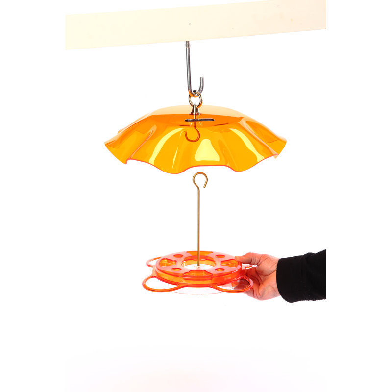 Birds Choice 12 oz. Oriole-Fest Feeder with Weatherguard, Orange