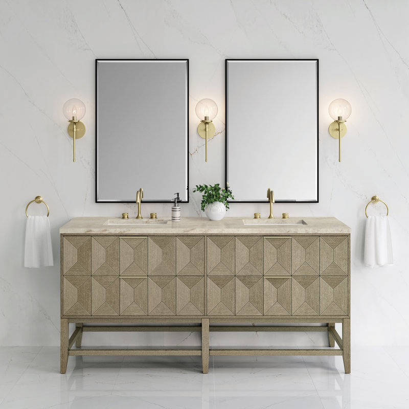 Emmeline 72'' W Vanity, 8" Widespread, Tajnar Eclos
