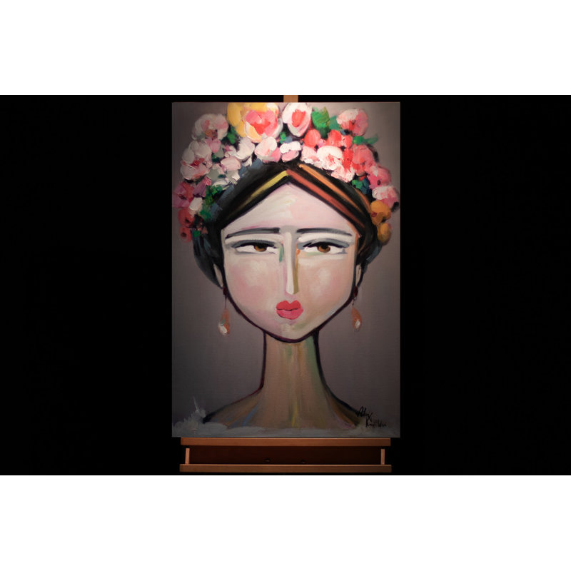 Demeter's Daughter Hand Painted Acrylic Painting