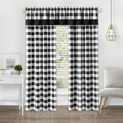 Antheia Semi Sheer Curtain Single Panel