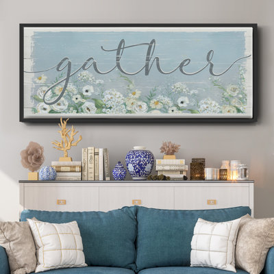 «Gather Garden», toile encadrée