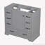 35.5'' Single Bathroom Vanity Base Only-101803619-101938392