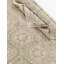 Tapis unique des années 1940 de 5 pi 9 po x 9 pi 6 po beige chameau / vert / gingembre / abricot / taupe / bleu sarcelle