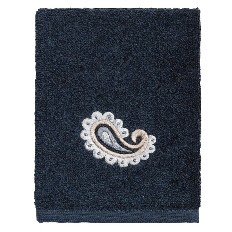  100% Turkish Cotton Washcloth, Navy