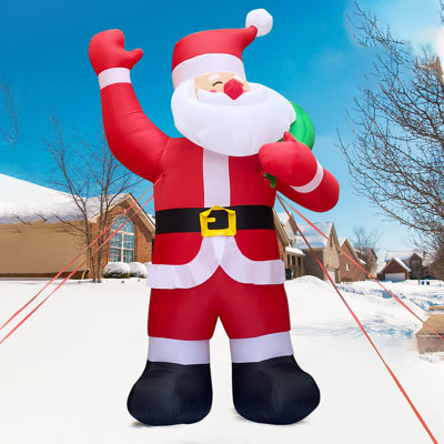 Weather Resistant and UV Resistant Polyester Freestanding Christmas Outdoor Decoration