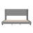 Upholstered Platform Bed with Wingback Headboard, Mattress Foundation with Slatted Supports-210624985-210624986
