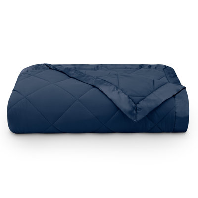 Satin Solid Colour Comforter Set