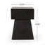 Geometric Block Side Table