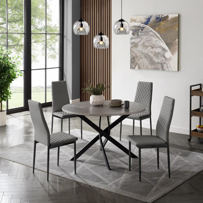 Nortonville 4 - Person Dining Set