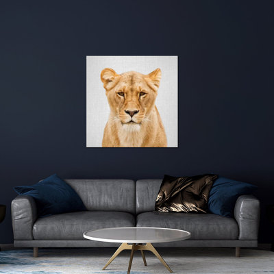 Lioness Print On Acrylic Glass