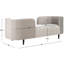 Chaise longue rembourrée Midway-441426892