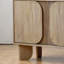 Armoire simple à double porte de style nordique