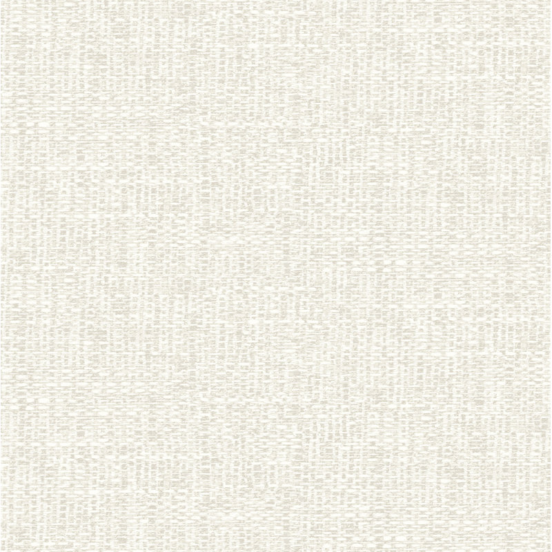 Rouleau de papier peint tissé Rafi L 27 pi x l 27 po Rafi, Blanc