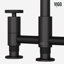 Cass 12" H 2-handle Bridge Kitchen Faucet with Side Sprayer-93174499