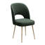 Chaise en velours Rizo Cognac-4605390