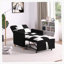 Chaise d'appoint rembourrée Somdath-1851842394