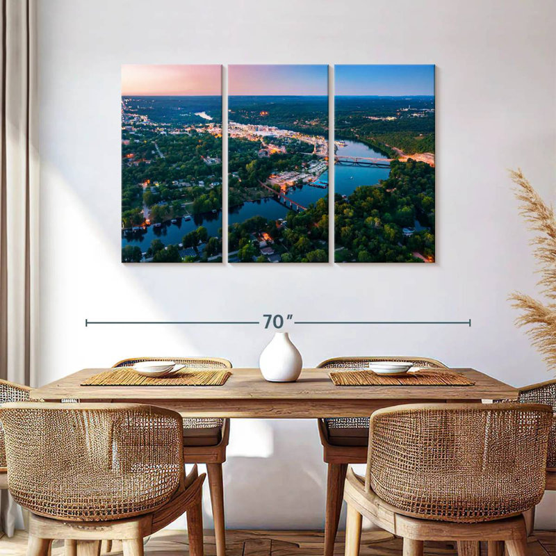 Downtown Branson Missouri, 36" H x 57" W