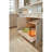 Rev-A-Shelf Solid Surface Pull Out Organizer Shelf with Soft Close-23617809-23617807