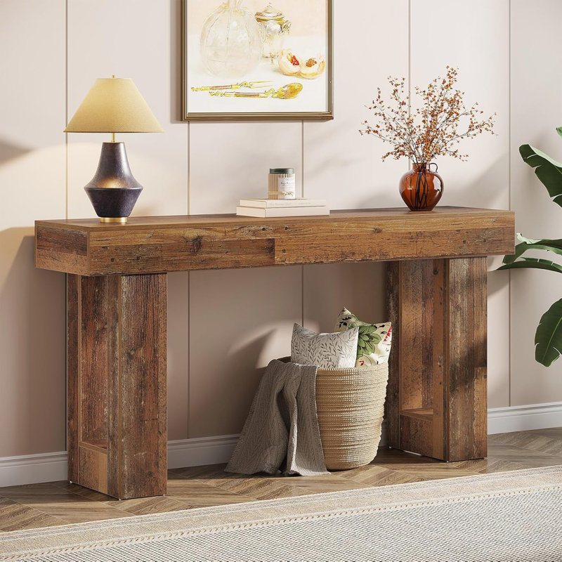 Console de 63 po Brittanni, Mélange de brun
