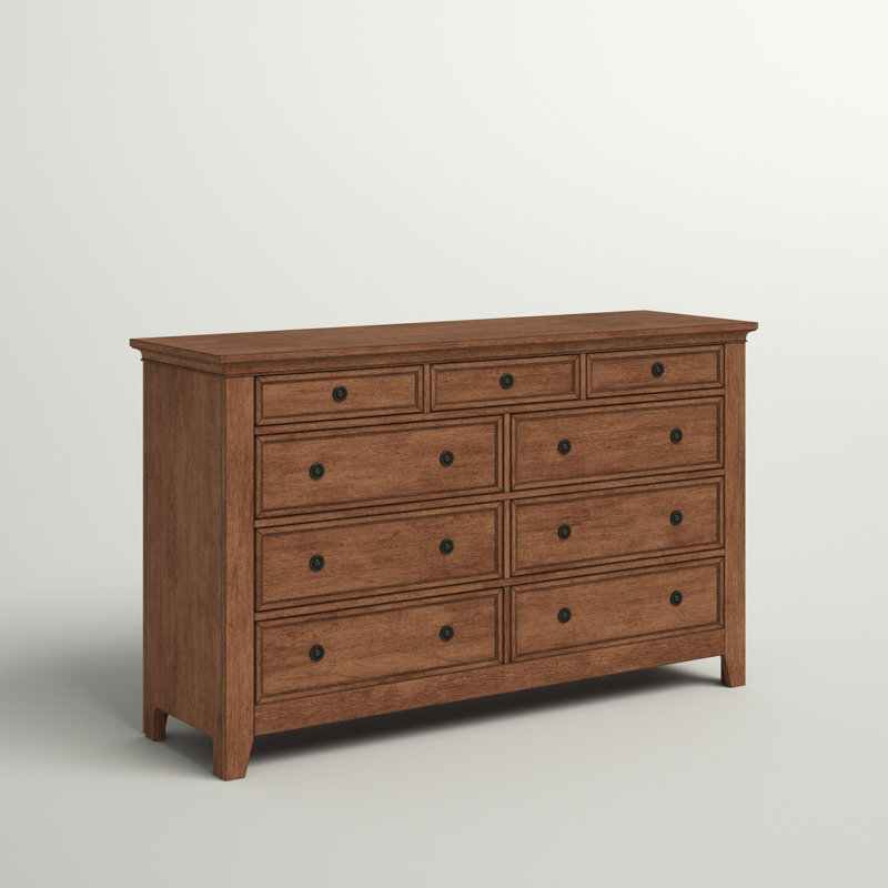 Woodside 66'' W 9 - Drawer Dresser, Oak