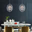 Lustre en cristal 4 lumières Transitional-825566850