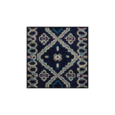 Machine Washable Gray Area Rug