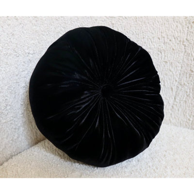 Therese 16" Tufted Round Throw Pillow