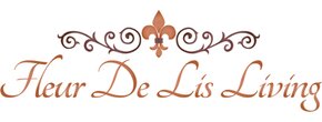 Fleur De Lis Living Logo