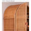 Armoire rétro en rotin