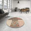 Beige contemporain/Tapis décoratif gris-1183790974
